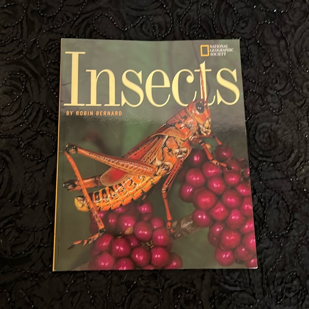 National Geographic Society Insects book
